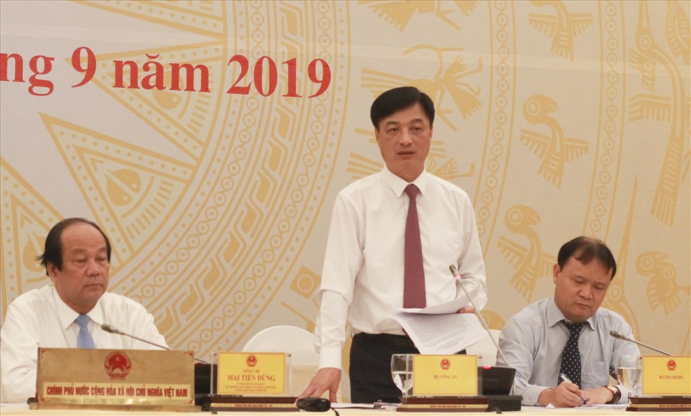 Thứ trưởng Bộ Công an Nguyễn Duy Ngọc. Ảnh T.Vương