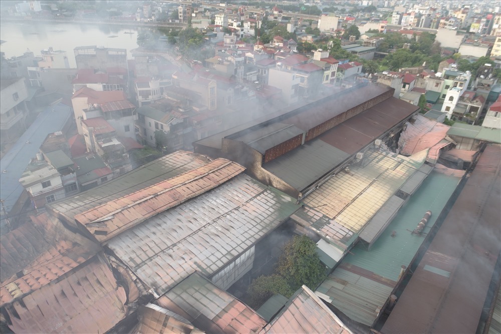 Vụ cháy lớn tại Rạng Đông.