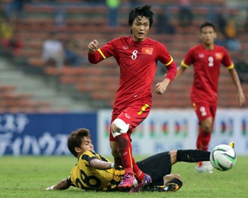 Tuấn Anh tại vòng loại U23 Châu Á 2016. Ảnh: TL