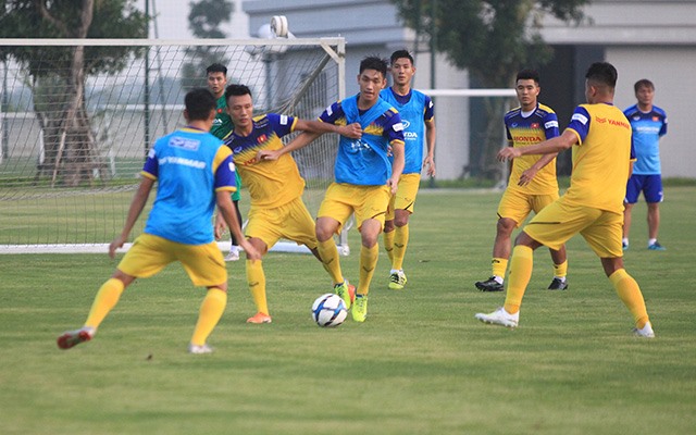 U22 Việt Nam đã sẵn sàng cho trận đấu với U22 Trung Quốc. Ảnh: VFF