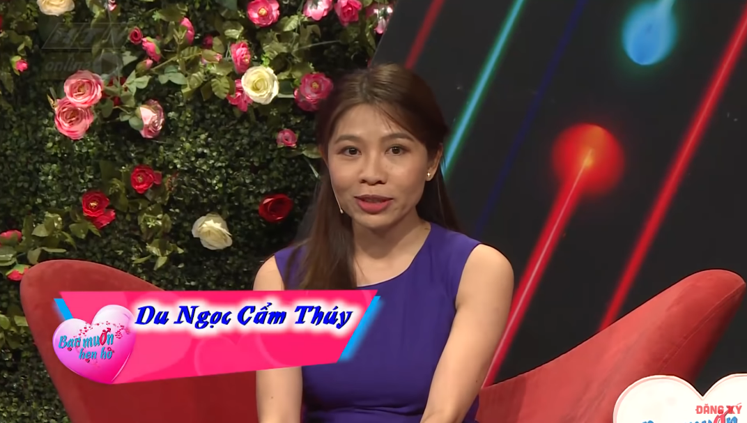 Hai người chơi Huỳnh Tín và Cẩm Thuý. Ảnh: Chụp màn hình.