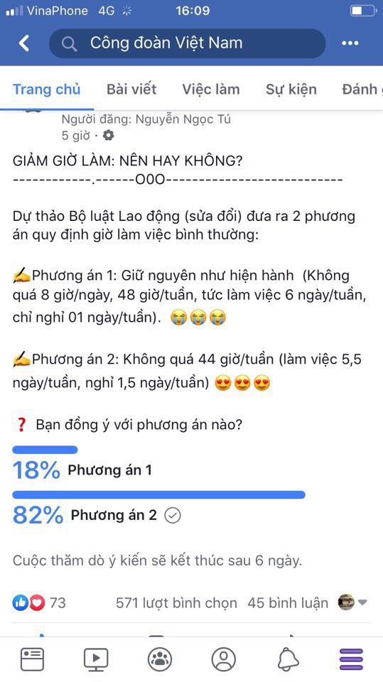 Kết quả cuộc thăm dò tính đến hơn 17 giờ ngày 9.9.