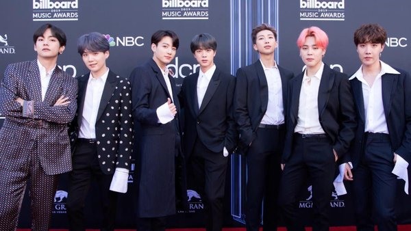 Nhóm nhạc BTS. Ảnh: T.L