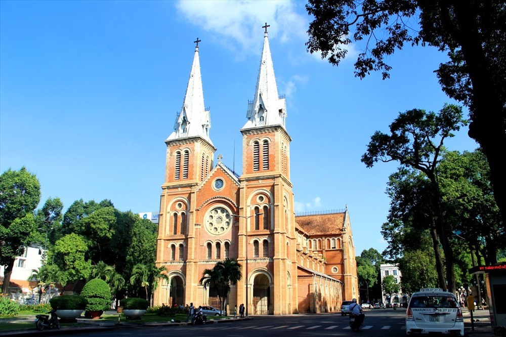 Nhà thờ Đức Bà, TP.Hồ Chí Minh. Ảnh: Trần Khanh
