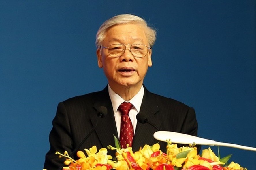 Tổng Bí thư, Chủ tịch Nước Nguyễn Phú Trọng. Ảnh: LDO