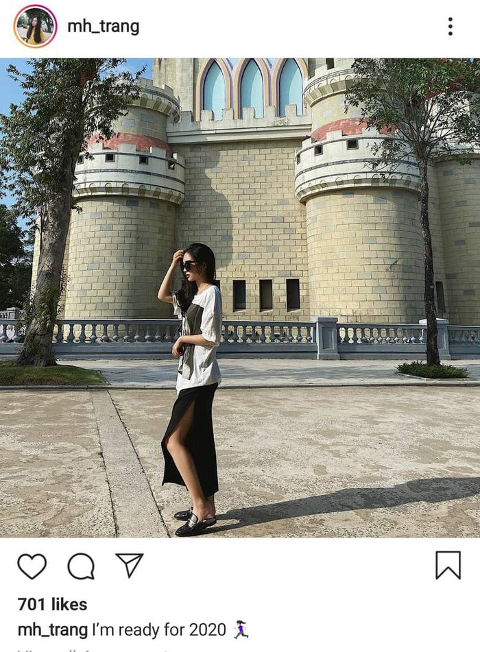 Bạn gái Hà Đức Chinh chia sẻ trên trang cá nhân. Ảnh: IG