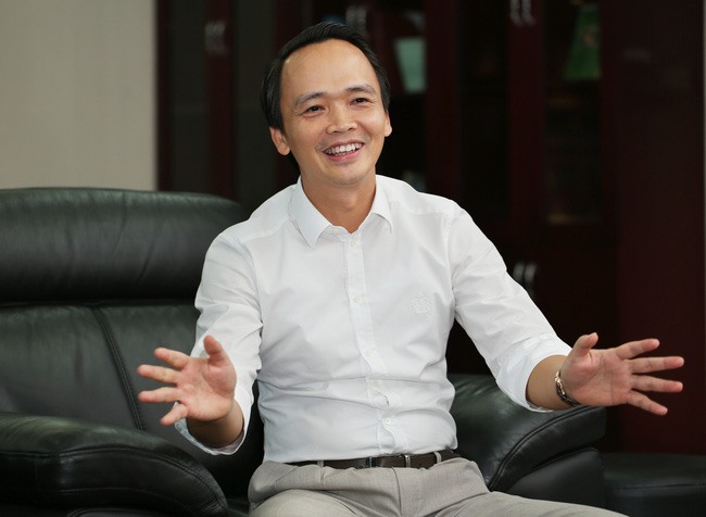Ông Trịnh Văn Quyết lọt top 3 giàu nhất. Ảnh TL