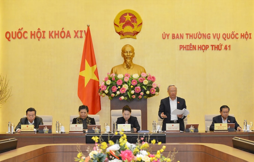 Phó Chủ tịch Quốc hội Uông Chu Lưu. Ảnh Gia Hân