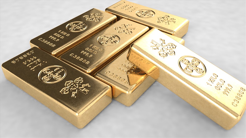 Giá vàng tăng mạnh rồi sụt giảm liên tiếp trong tuần qua. Ảnh TL