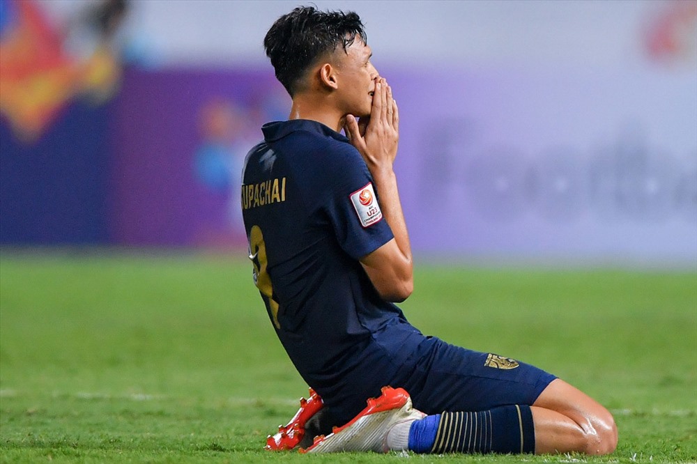 U23 Thái Lan sắp bị loại. Ảnh: AFC.