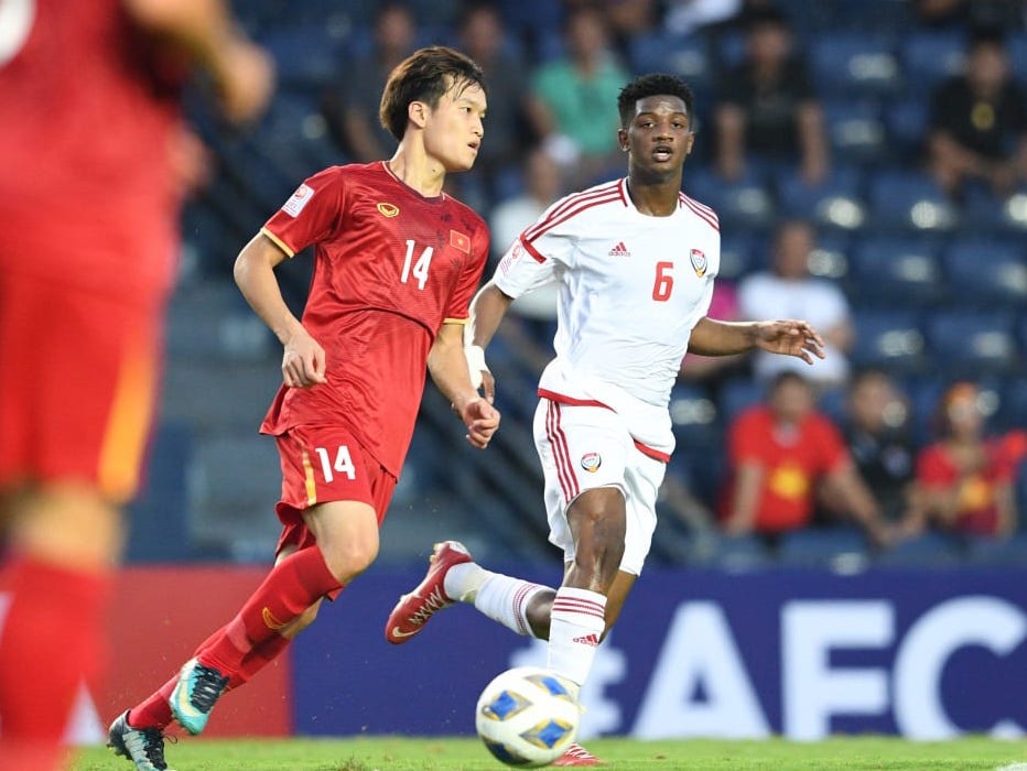 Hoàng Đức được kỳ vọng toả sáng ở cuộc đối đầu Jordan. Ảnh: AFC