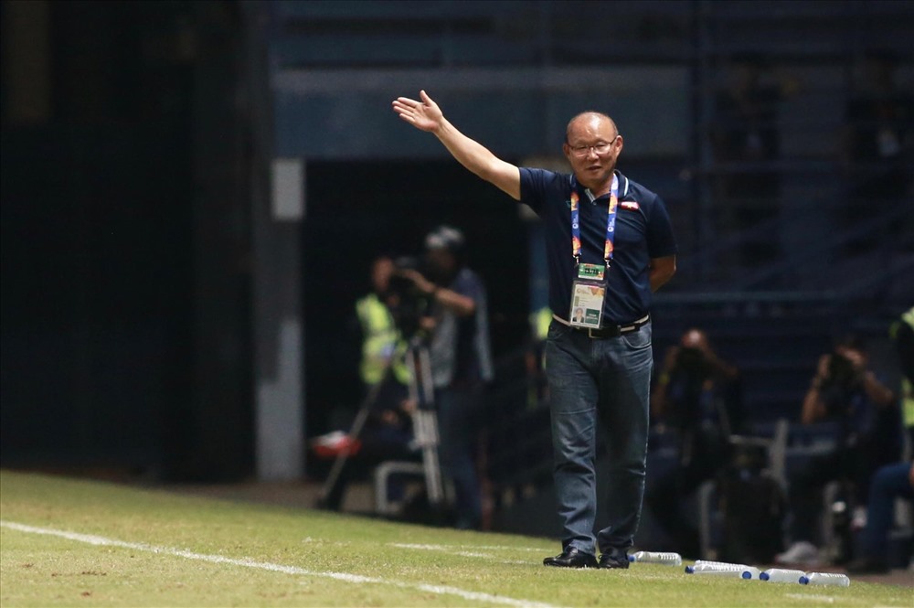 HLV Park Hang-seo rơi vào thế khó tại VCK U23 Châu Á 2020. Ảnh: L.T