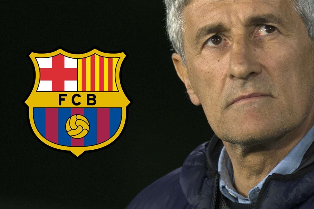 Setien sẽ dẫn dắt Barcelona đến năm 2022. Ảnh: Goal.