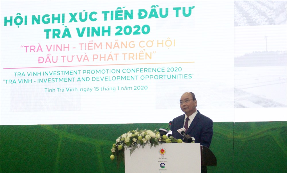 Thủ tướng Nguyễn Xuân Phúc phát biểu tại hội nghị