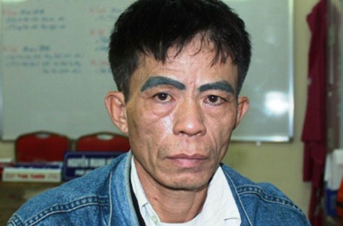 Sơn “Liên Xô” tại thời điểm bị bắt giữ.