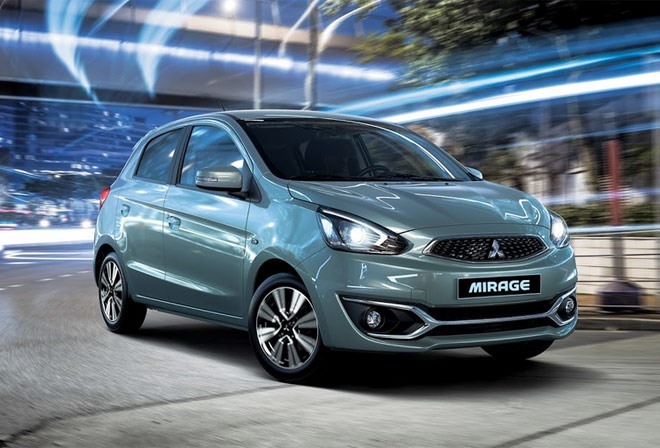 Mitsubishi Mirage. Ảnh ST.
