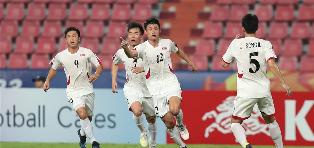 U23 Triều tiên chia tay giải đấu với 1 trận thắng xứng đáng. Ảnh: AFC