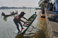 Mua hẳn 200kg cá phóng sinh ngày ông Táo, bị chích điện diệt "phân nửa"