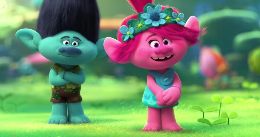 Tạo hình của nhân vật chính trong bộ phim đình đám “Trolls World Tour” - Ảnh : Red Velvet Fam