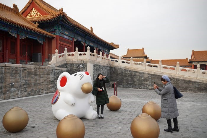 Theo quan niệm của phương Đông, năm nay là năm con chuột. Ảnh: Getty.
