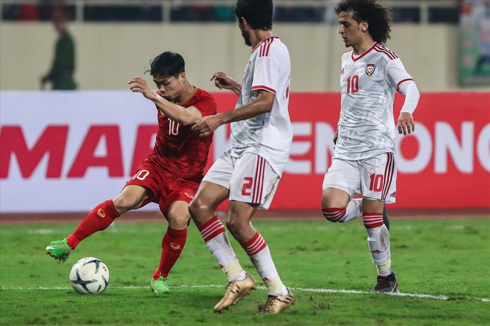 Từ chỗ là cầu thủ trụ cột, Công Phượng ít được sử dụng tại vòng loại World Cup 2022. Ảnh: Sơn Tùng.