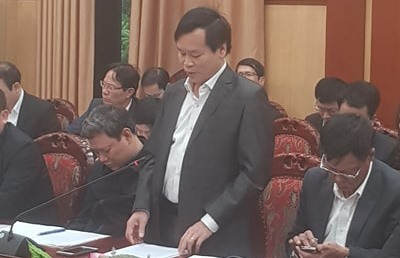 Ông Nguyễn Ngọc Tuý - GĐ Sở KHCN Thanh Hoá. Ảnh: X.H
