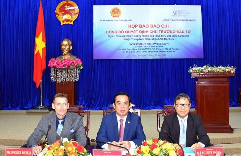 Tại cuộc họ báo nhà đầu tư cam kết đủ năng lực, tài chính để sớm hoàn thành dự án (ảnh Nhật Hồ)