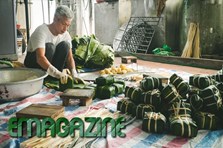 Giữ hồn truyền thống với bánh chưng Tranh Khúc