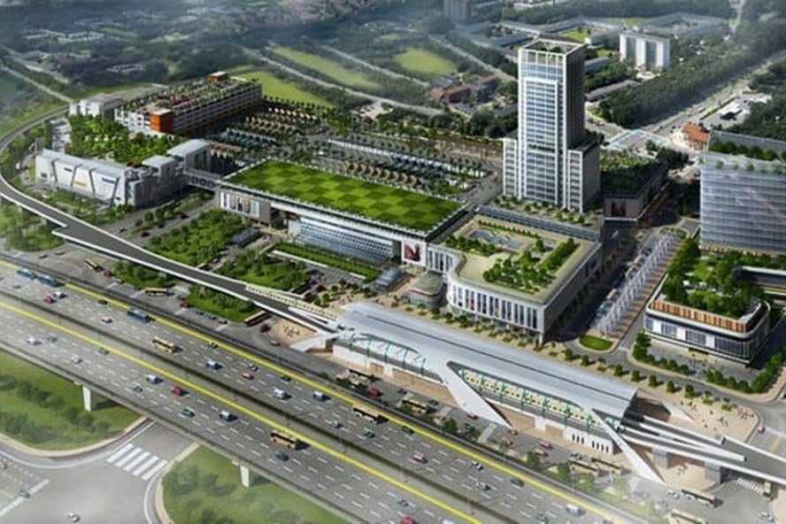 Bến xe Miền Đông mới sau khi đi vào hoạt động sẽ giảm thiểu được tình trạng kẹt xe nghiêm trọng trên QL 13. Ảnh LĐ.