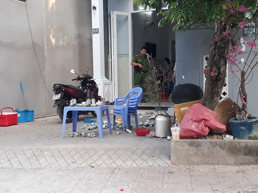 Hiện trường nơi xảy ra vụ việc