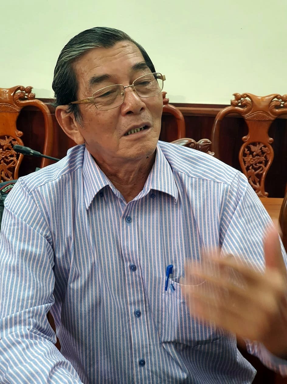 Anh hùng Lao động Hồ Quang Cua trải lòng về hạt gạo Việt (ảnh Nhật Hồ)