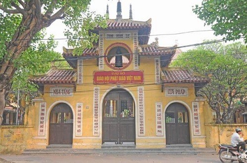 Chùa Quán Sứ. Ảnh: T.L