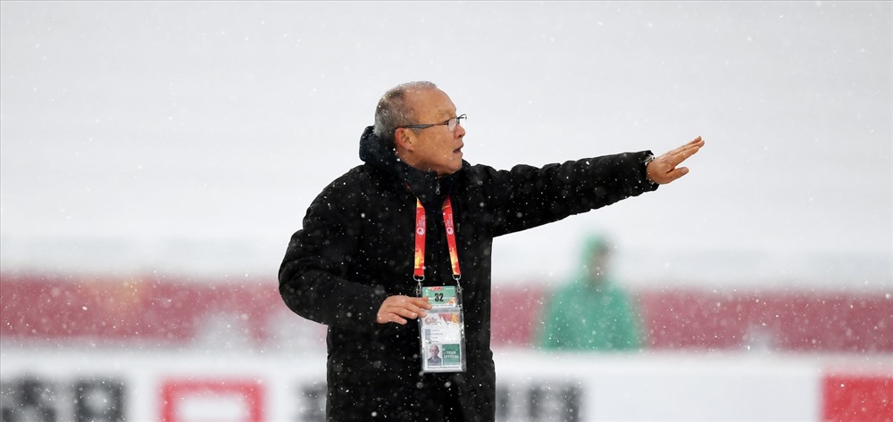 Ông Park tại Vòng chung kết U23 Châu Á 2018. Ảnh: AFC