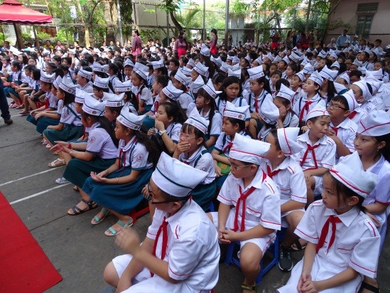 Học sinh Cà Mau cũng được nghỉ Tết liên tục 14 ngày (ảnh Nhật Hồ)