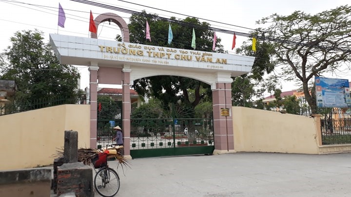 Ngôi trường xảy ra mẫu thuẫn giữa hai nhóm nam sinh - ảnh Khánh Linh