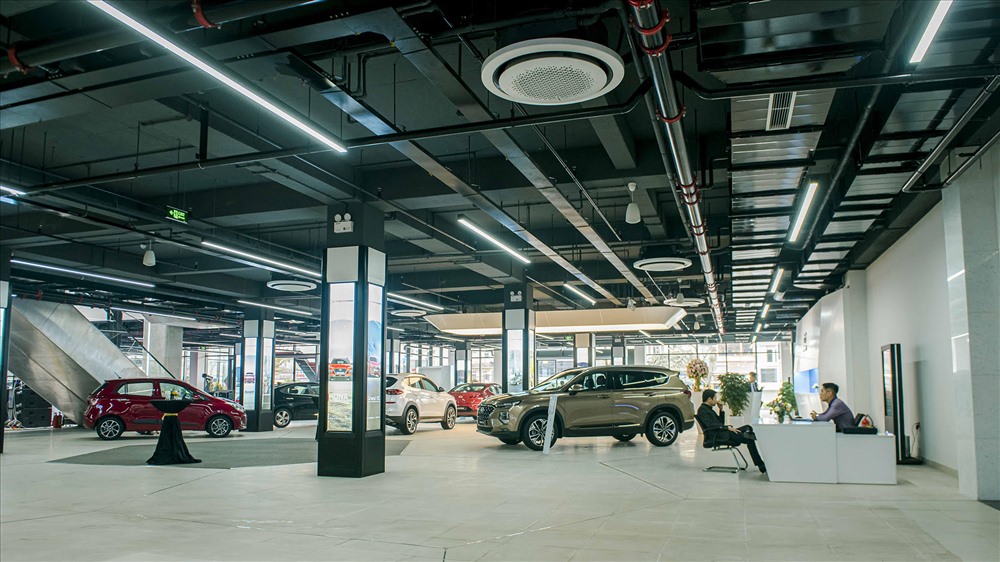 Trung tâm trải nghiệm xe đầu tiên của Hyundai tại Việt Nam. Ảnh HT