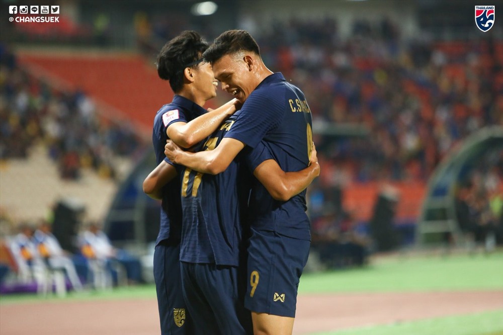U23 Thái Lan có 3 điểm quan trọng đầu tiên. Ảnh: changsuek