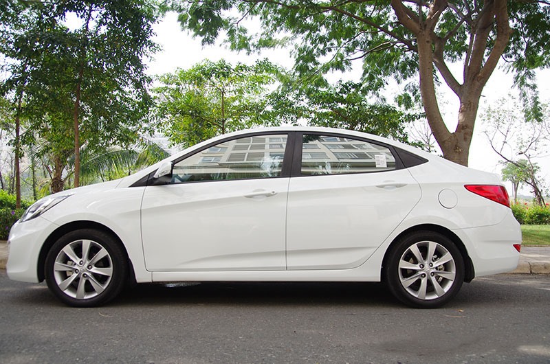 Hyundai Accent đời 2012. Ảnh ST.