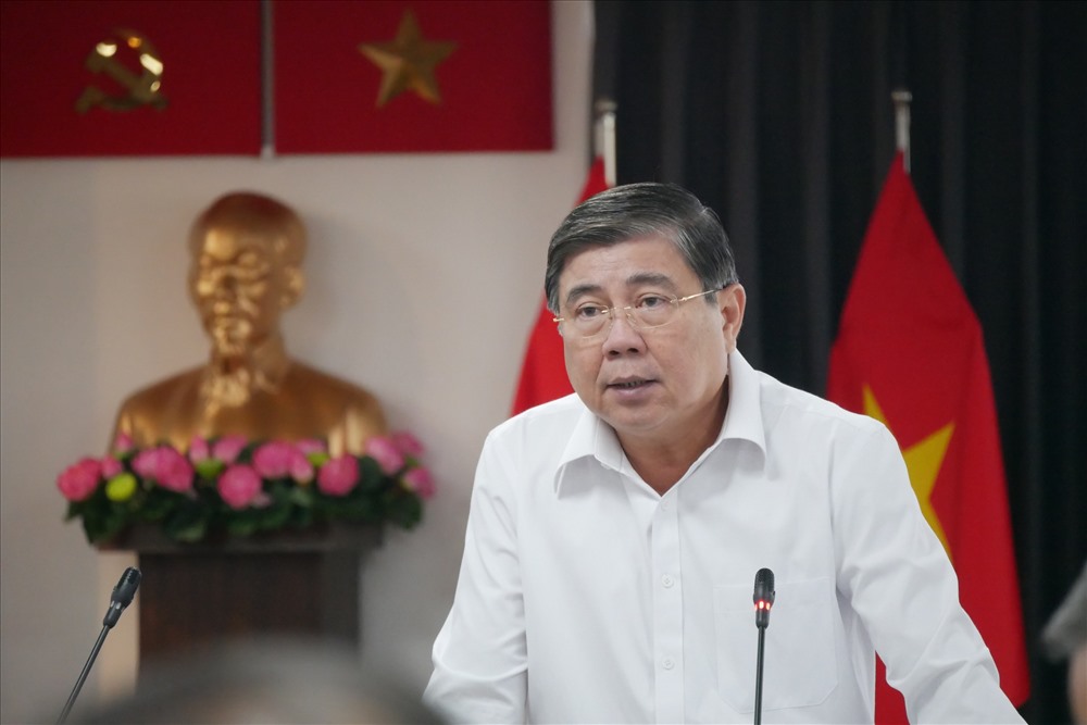 Chủ tịch UBND TPHCM Nguyễn Thành Phong. Ảnh: Anh Tú