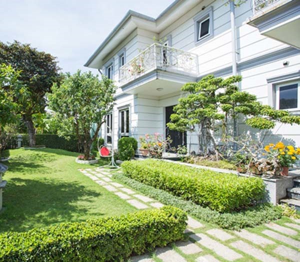 Toàn cảnh biệt thự. Ảnh: NSCC