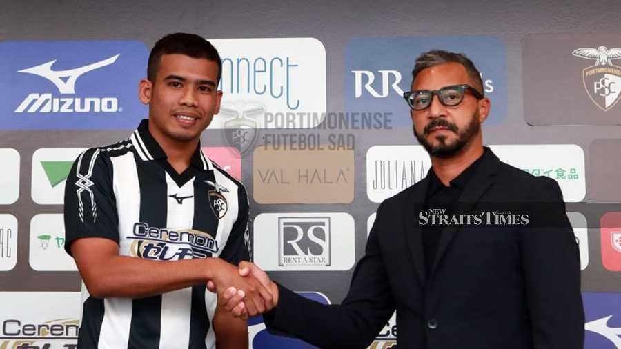 Câu lạc bộ Portimonense đặt nhiều kỳ vọng vào Safawi Rasid. Ảnh: NST.