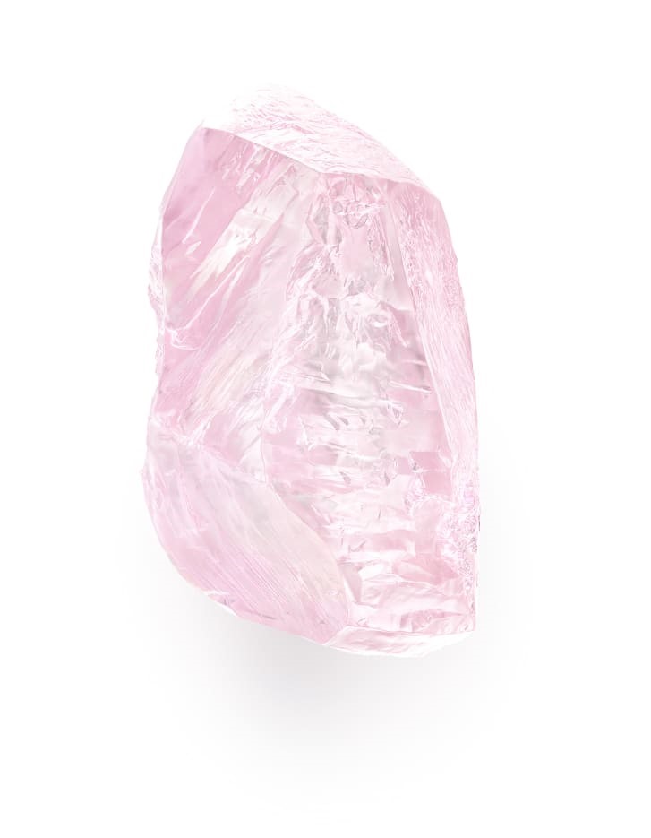 Viên kim cương được cắt từ viên kim cương thô 27,85 carat. Ảnh: CNN