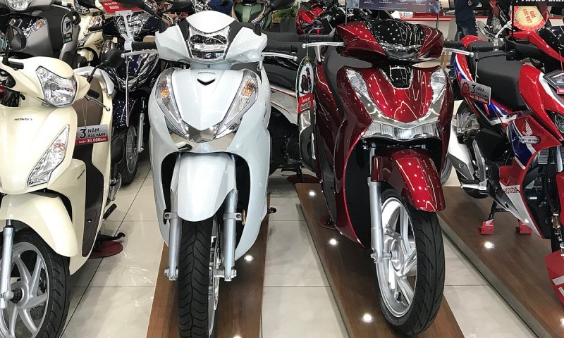 Doanh số xe máy của VAMA giảm gần 19% so với cùng kì năm ngoái. Ảnh minh họa: Tinxe