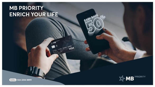 “Làm giàu cuộc sống cho Bạn - Enrich Your Life” là cam kết của MB Priority
