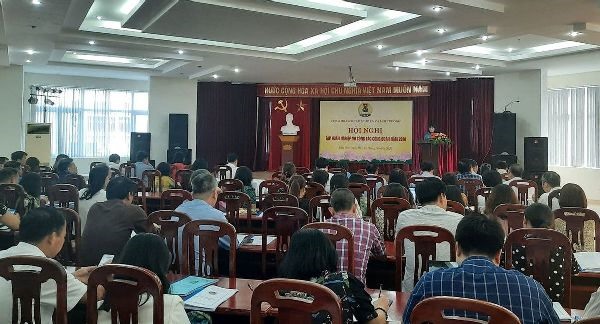 Toàn cảnh Hội nghị Tập huấn nghiệp vụ công tác công đoàn. Ảnh: Hoàng Long