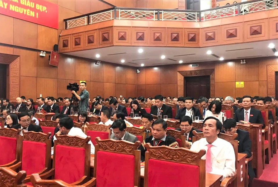 Các đại biểu tham dự Đại hội. Ảnh Bảo Trung