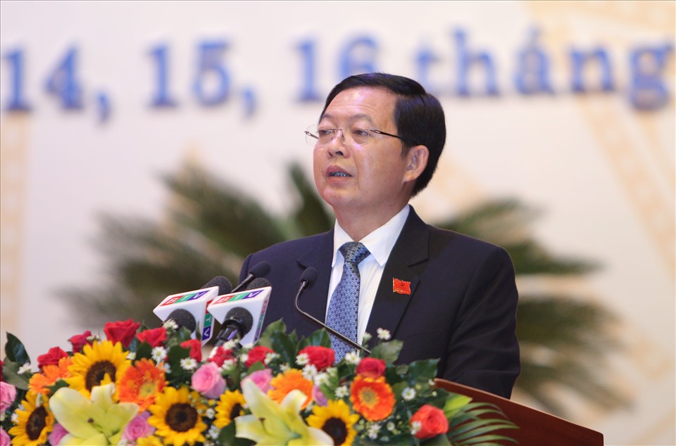 Phó Bí thư Tỉnh ủy Bình Định khóa XIX Hồ Quốc Dũng: Đưa Bình Định vào tốp dẫn đầu khu vực miền Trung Ảnh: ĐH