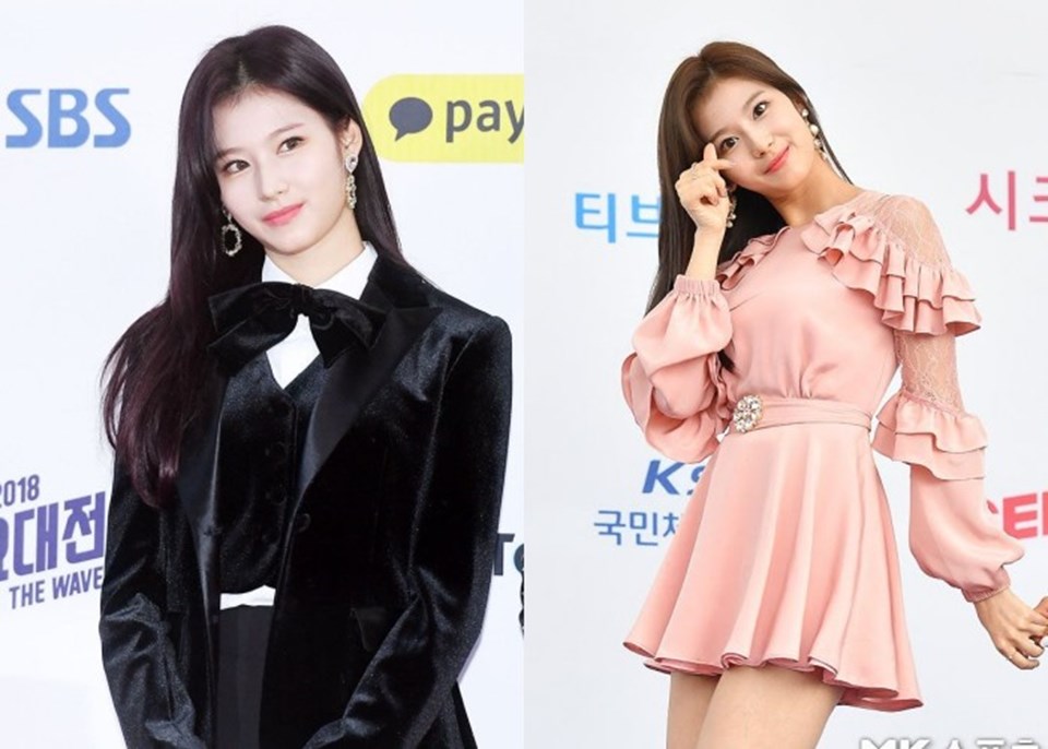 Sana của Twice khoe nhan sắc trên thảm đỏ. Ảnh chụp màn hình. Sana của Twice khoe nhan sắc trên thảm đỏ. Ảnh chụp màn hình.