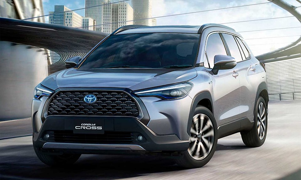 Ngoại thất Toyota Corolla Cross. Ảnh: