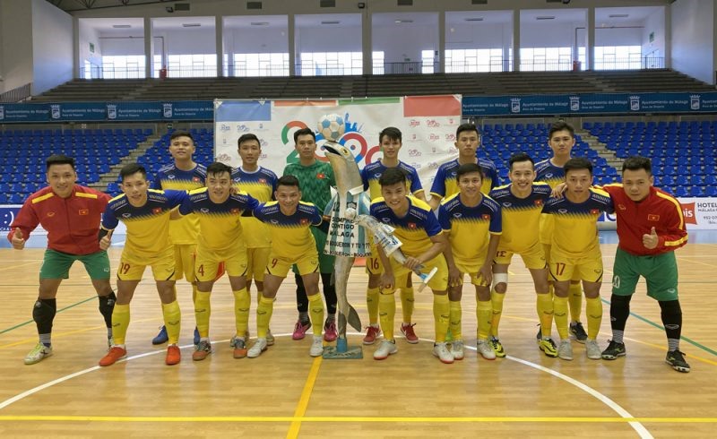 Đội tuyển futsal Việt Nam. Ảnh: VFF